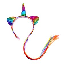 Perruque conception licorne d'occasion  Expédié en France