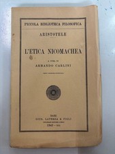 Libro etica nicomachea usato  Crotone