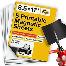 Printable magnetic sheets for sale  Denver
