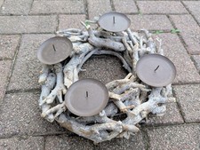 Adventskranz kerzenhalter holz gebraucht kaufen  Rockenberg