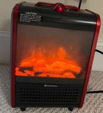 Aquecedor elétrico Comfort Zone para lareira de mesa com chama 3D, vermelho comprar usado Aquecedor elétrico Comfort Zone para lareira de mesa com chama 3D, vermelho comprar usado  Enviando para Brazil