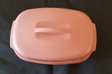 Micro-ondas vintage TUPPERWARE 3 peças.  Vaporizador de arroz/vegetais rosa empoeirada comprar usado  Enviando para Brazil