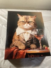 Cat drinking wine for sale  Las Vegas