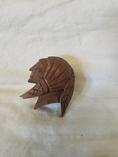 Lenço vintage feito à mão de madeira escoteiro escorregador chefe indiano comprar usado  Enviando para Brazil