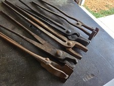 Lot blacksmith tongs for sale  Sacramento