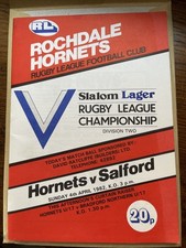 Rochdale hornets salford for sale  WIGAN
