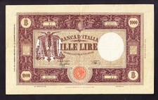 Regno 1000 lire usato  Italia