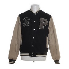 Używany, Pull & Bear, kurtka college, męska, rozmiar: S, czarny/beżowy, nadruk #WOP na sprzedaż Używany, Pull & Bear, kurtka college, męska, rozmiar: S, czarny/beżowy, nadruk #WOP na sprzedaż  PL