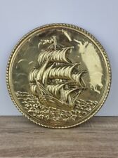 Vintage brass wall for sale  WIMBORNE