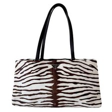Bolsa de ombro PRADA arco zebra cabelo pônei top comprar usado  Enviando para Brazil