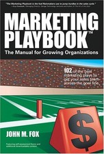 MARKETING PLAYBOOK: THE MANUAL FOR GROWING By John M. Fox *Excellent Condition* comprar usado  Enviando para Brazil