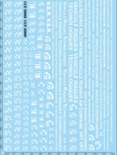 Decalque decals decalcomanie d'occasion  Annezin
