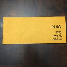 1972 pinto owner for sale  Del Rio