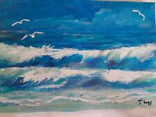 Marine painting seaside d'occasion  Expédié en Belgium