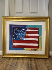 Peter max flag for sale  Aldie