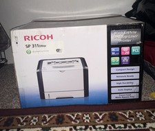 Impressora Desktop Ricoh SP311DNW Preto e Branco Nova em Folha Caixa Aberta, usado comprar usado  Enviando para Brazil