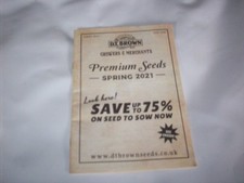 .brown premium seeds for sale  HUNTINGDON