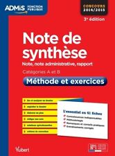 Note synthese methode d'occasion  France