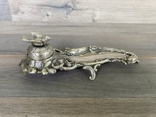 Antique metal inkwell for sale  Homestead