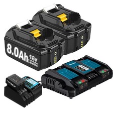 2X 18V 6.0Ah 8Ah 12.0Ah Akumulator do Makita BL1850 BL1830 BL1860B z ładowarką LED na sprzedaż  Wysyłka do Poland