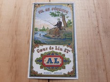 étiquette ancienne fil d'occasion  Pleyben
