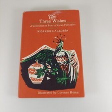The Three Wishes A Collection of Puerto Rican Folktales Ricardo Alegria 1969 HC  segunda mano  Embacar hacia Mexico