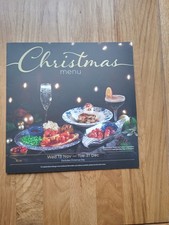 Wetherspoon christmas menu for sale  BRADFORD