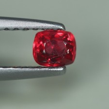 0,29 Cts_Almofada de tamanho de anel excepcional_100% natural espinélio vermelho birmanês não aquecido comprar usado  Enviando para Brazil