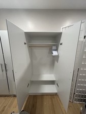 Spacious white wardrobe for sale  Washington