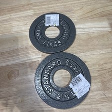 Par de placas de troca de ferro fundido olímpico CAP BARBELL 2,5 LB NOVO comprar usado Par de placas de troca de ferro fundido olímpico CAP BARBELL 2,5 LB NOVO comprar usado  Enviando para Brazil