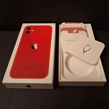 Original iphone red for sale  ERITH