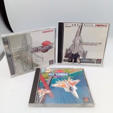 Ace Combat 1 2 3 Lote 3 Conjunto PS1 PlayStation 1 Autêntico Japonês CIB Completo comprar usado  Enviando para Brazil