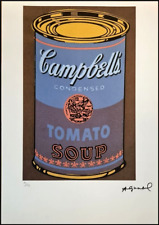 Usado, ANDY WARHOL * Campbells Tomato Soup * signed lithograph * limited # 49/125 comprar usado  Enviando para Brazil
