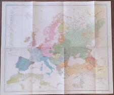 Cartina map etnografica usato  Arco