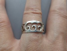 Bague alliance ajourée d'occasion  Annecy