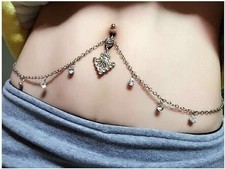 Belly button ring for sale  CHESTERFIELD