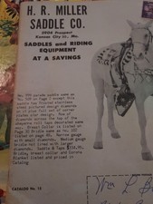 H.r. miller saddle for sale  Saint Mary