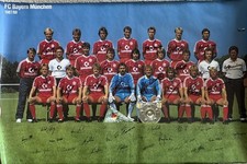 Bayern münchen mannschaftsbil gebraucht kaufen  Stuttgart