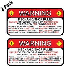 Mechanic shop rules for sale  New Smyrna Beach