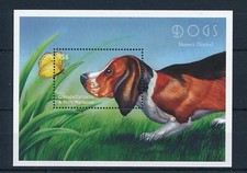 [31633] Grenada Carriacou 2000 Mascotas Perros Basset Hound Hoja de Recuerdo MNH segunda mano  Embacar hacia Mexico