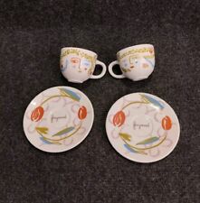 Duo tasse céramique d'occasion  Doué-la-Fontaine