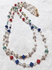 Collana vintage due usato  Felino