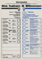 stimmzettel gebraucht kaufen stimmzettel gebraucht kaufen Hamburg