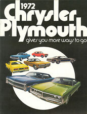 1972 chrysler plymouth for sale  Meadville