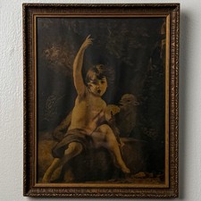Antique print child for sale  Union