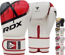 Usado, Luvas de boxe MMA da RDX, luvas de muay thai para homens e mulheres, luvas de kickboxing comprar usado  Enviando para Brazil