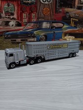 Equipamento de direção Hot Wheels seta reta transportador de gado com Kenworth personalizado comprar usado  Enviando para Brazil