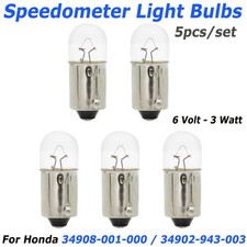 Lâmpadas velocímetro 6 volts 3 watts 5 peças para Honda CT 110 125 70 5X comprar usado  Enviando para Brazil