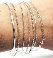 Sterling silver bracelet for sale  COLCHESTER