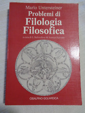 Problemi filologia filosofica usato  Lecco